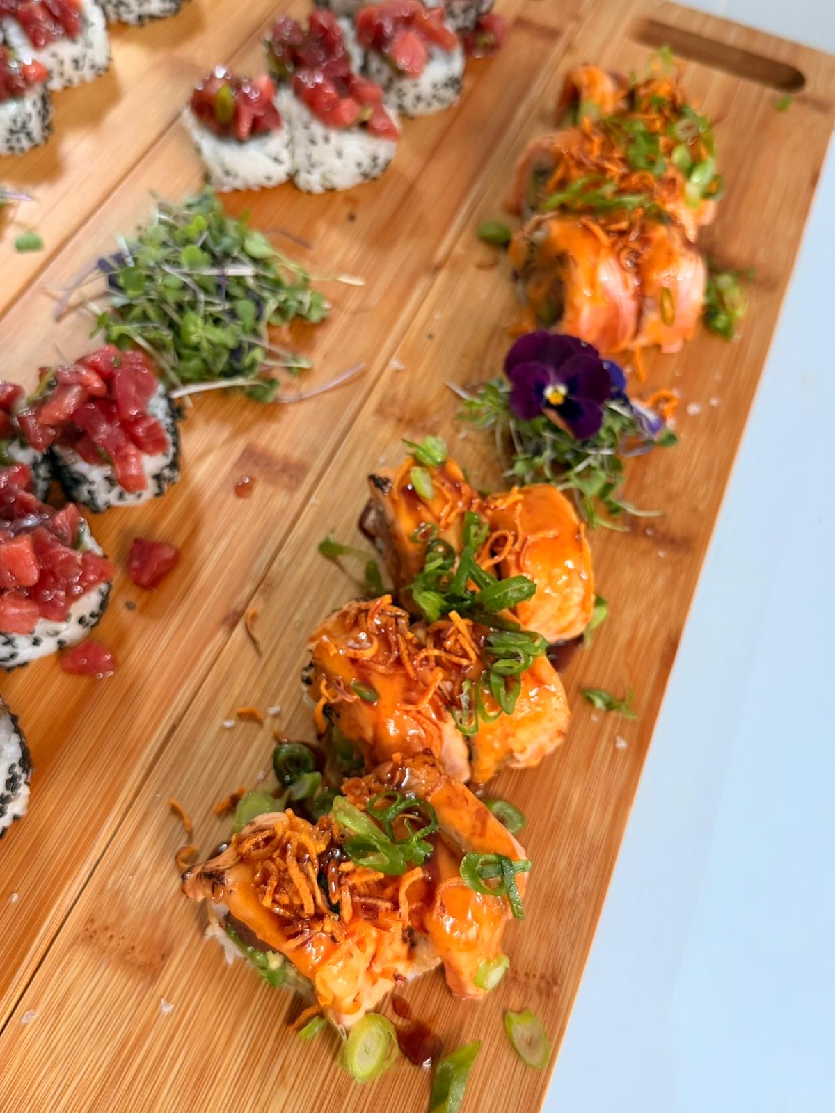 Sushi a fuego