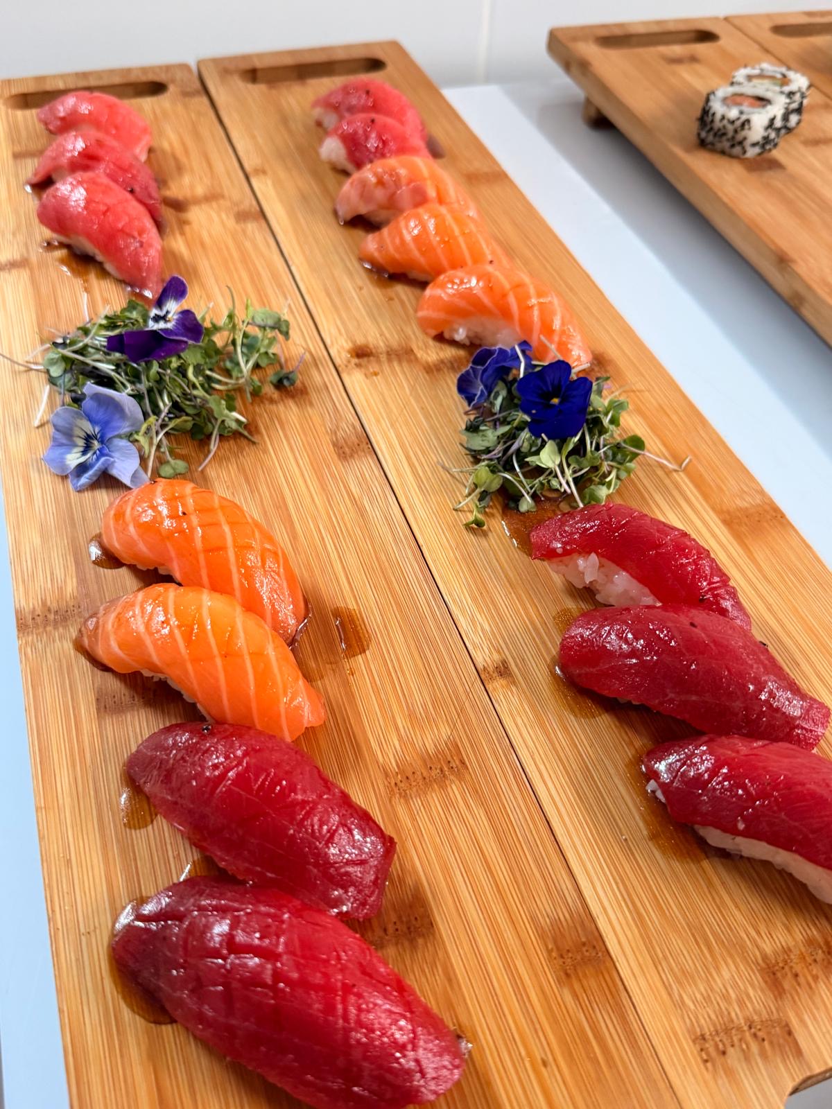 Sushi a fuego