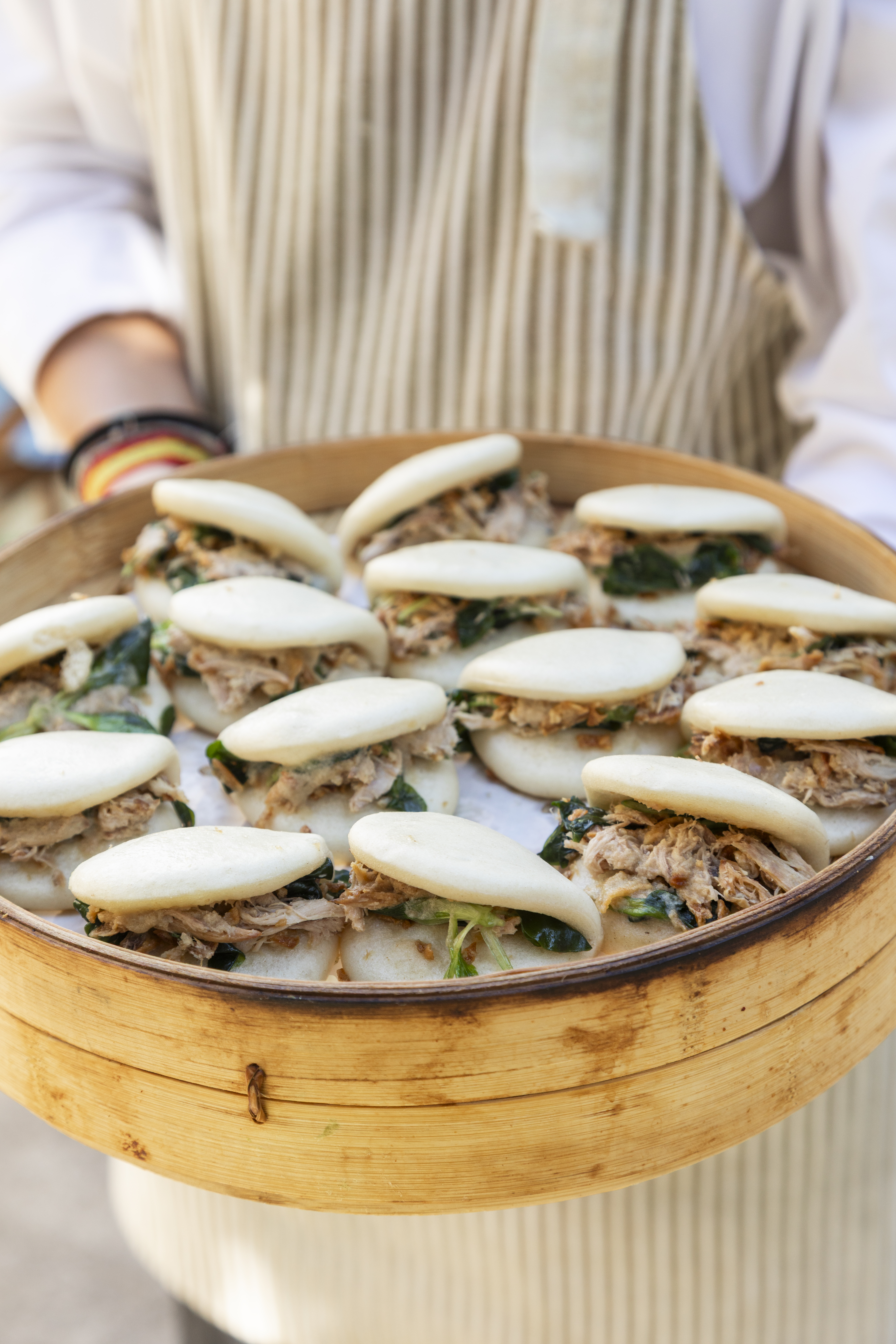Bao de codorniz en escabeche