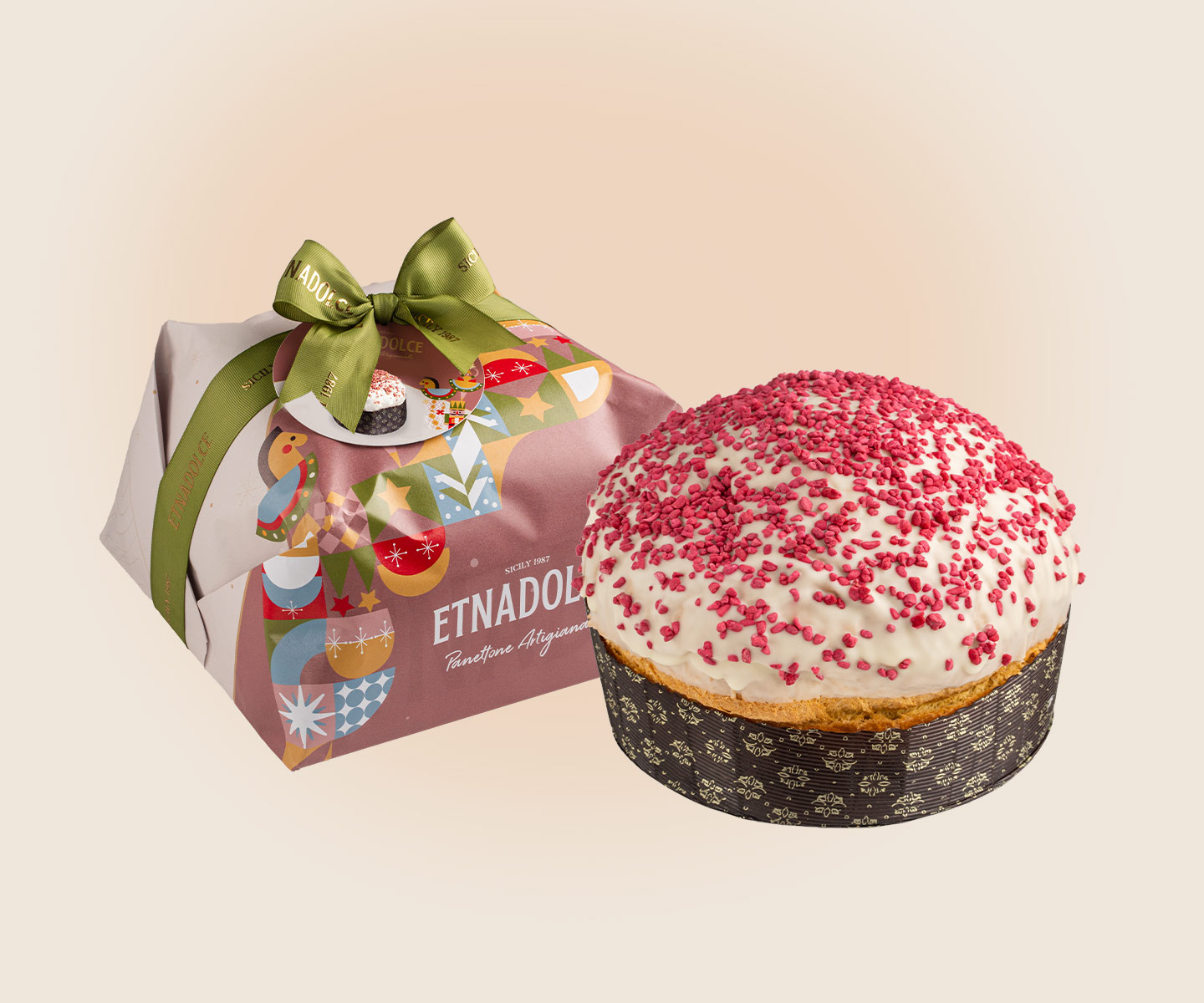 Panettone Artesano Etnadolce · Frutas del Bosque · 750g